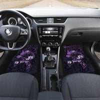 Personalised Fibromyalgia Awareness Month Car Mats Fibro Warrior Strength In Every Struggle LT14 Set 2pcs - Front Purple - Polynesian Pride
