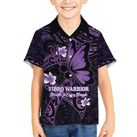 Personalised Fibromyalgia Awareness Month Hawaiian Shirt Fibro Warrior Strength In Every Struggle