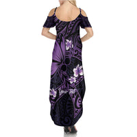 Personalised Fibromyalgia Awareness Month Summer Maxi Dress Fibro Warrior Strength In Every Struggle
