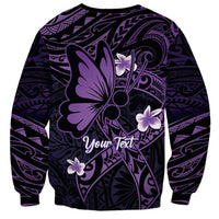 Personalised Fibromyalgia Awareness Month Sweatshirt Fibro Warrior Strength In Every Struggle LT14 - Polynesian Pride