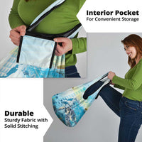 Personalized Snorkeling Hawaii Grocery Bag Ocean Lover Hawaiian Kakau Honu Turtle