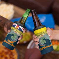 Niue ANZAC Day 4 in 1 Can Cooler Tumbler We Will Remember Them Camouflage Style LT14 - Polynesian Pride