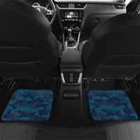 Niue ANZAC Day Car Mats We Will Remember Them Camouflage Style LT14 Set 2pcs - Back Yellow - Polynesian Pride