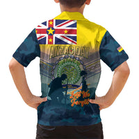 Niue ANZAC Day Hawaiian Shirt We Will Remember Them Camouflage Style LT14 - Polynesian Pride