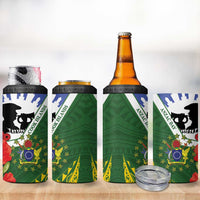 Cook Islands ANZAC Day 4 in 1 Can Cooler Tumbler Last Post Lest We Forget LT14 - Polynesian Pride