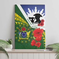 Cook Islands ANZAC Day Canvas Wall Art Last Post Lest We Forget LT14 - Polynesian Pride