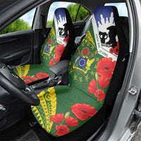 Cook Islands ANZAC Day Car Seat Cover Last Post Lest We Forget