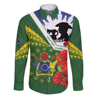 Cook Islands ANZAC Day Family Matching Mermaid Dress and Hawaiian Shirt Last Post Lest We Forget