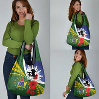 Cook Islands ANZAC Day Grocery Bag Last Post Lest We Forget