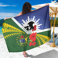 Cook Islands ANZAC Day Sarong Last Post Lest We Forget