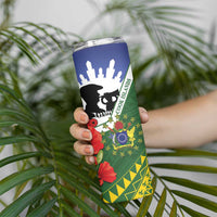 Cook Islands ANZAC Day Skinny Tumbler Last Post Lest We Forget