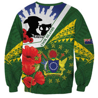 Cook Islands ANZAC Day Sweatshirt Last Post Lest We Forget LT14 - Polynesian Pride