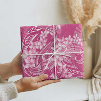 Pink Polynesia Hammerhead Shark Tattoo With Plumeria Lei Wrapping Paper LT14 - Polynesian Pride