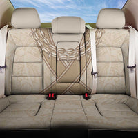 Mauri Ribaberiki Kiribati Back Car Seat Cover Cowrie Shells Lei Palm Leaf Weaving