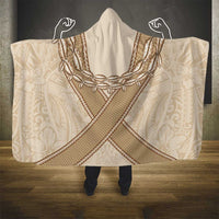 Mauri Ribaberiki Kiribati Hooded Blanket Cowrie Shells Lei Palm Leaf Weaving