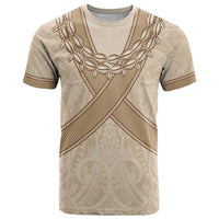 Mauri Ribaberiki Kiribati T Shirt Cowrie Shells Lei Palm Leaf Weaving