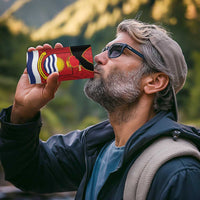 Mauri Kiribati Independence Day 4 in 1 Can Cooler Tumbler 1979 Proud National Frigatebird