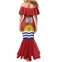 Mauri Kiribati Independence Day Mermaid Dress 1979 Proud National Frigatebird