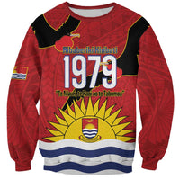 Mauri Kiribati Independence Day Sweatshirt 1979 Proud National Frigatebird