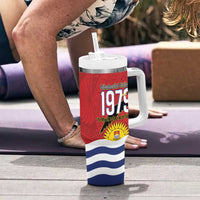 Mauri Kiribati Independence Day Tumbler With Handle 1979 Proud National Frigatebird