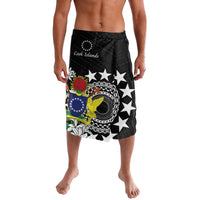 Cook Islands Independence Day Lavalava Kuki Airani Tiare Maori Polynesian Pattern - Black LT14 Black - Polynesian Pride