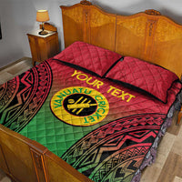 Custom Vanuatu Cricket Quilt Bed Set 2024 Polynesian Pattern Sporty Style LT14 - Polynesian Pride