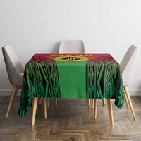 Custom Vanuatu Cricket Tablecloth 2024 Polynesian Pattern Sporty Style LT14 - Polynesian Pride