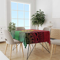 Custom Vanuatu Cricket Tablecloth 2024 Polynesian Pattern Sporty Style LT14 - Polynesian Pride