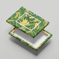 Aloha Hawaii Maia Canvas Wall Art Hawaiian Banana Stylized Stamp LT14 - Polynesian Pride