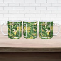 Aloha Hawaii Maia Ceramic Mug Hawaiian Banana Stylized Stamp LT14 - Polynesian Pride