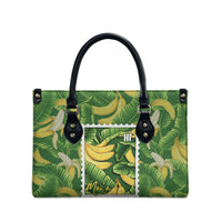 Aloha Hawaii Maia Leather Bag Hawaiian Banana Stylized Stamp LT14 - Polynesian Pride