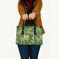 Aloha Hawaii Maia Leather Bag Hawaiian Banana Stylized Stamp LT14 - Polynesian Pride