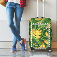 Aloha Hawaii Maia Luggage Cover Hawaiian Banana Stylized Stamp LT14 - Polynesian Pride