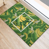 Aloha Hawaii Maia Rubber Doormat Hawaiian Banana Stylized Stamp LT14 - Polynesian Pride