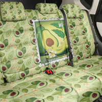 Aloha Hawaii Avocado Back Car Seat Cover Hawaiian Fruit Stylized Stamp LT14 - Polynesian Pride