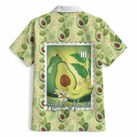Aloha Hawaii Avocado Hawaiian Shirt Hawaiian Fruit Stylized Stamp LT14 - Polynesian Pride