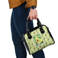 Aloha Hawaii Avocado Shoulder Handbag Hawaiian Fruit Stylized Stamp LT14 - Polynesian Pride