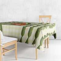 Aloha Hawaii Rambutan Palaka Motifs Tablecloth Hawaiian Fruit Stylized Stamp LT14 - Polynesian Pride