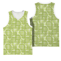 Omaomao Hawaii Breadfruit Palaka Motifs Basketball Jersey LT14 - Polynesian Pride