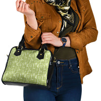 Omaomao Hawaii Breadfruit Palaka Motifs Shoulder Handbag LT14 - Polynesian Pride