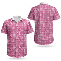 Alaka Hawaii Breadfruit Palaka Motifs Couples Matching Puletasi and Hawaiian Shirt LT14 - Polynesian Pride