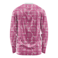 Alaka Hawaii Breadfruit Palaka Motifs Long Sleeve Shirt LT14 - Polynesian Pride