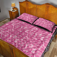 Alaka Hawaii Breadfruit Palaka Motifs Quilt Bed Set LT14 - Polynesian Pride