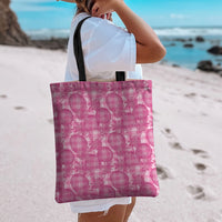 Alaka Hawaii Breadfruit Palaka Motifs Tote Bag LT14 - Polynesian Pride