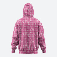 Alaka Hawaii Breadfruit Palaka Motifs Zip Hoodie LT14 - Polynesian Pride