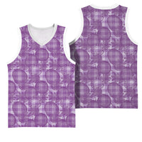 Poni Hawaii Breadfruit Palaka Motifs Basketball Jersey LT14 - Polynesian Pride