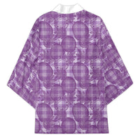 Poni Hawaii Breadfruit Palaka Motifs Kimono LT14 - Polynesian Pride