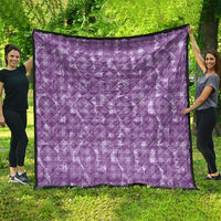 Poni Hawaii Breadfruit Palaka Motifs Quilt LT14 - Polynesian Pride