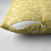 Melemele Hawaii Breadfruit Palaka Motifs Pillow Cover LT14 - Polynesian Pride