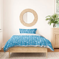 Polu Hawaii Breadfruit Palaka Motifs Bedding Set LT14 - Polynesian Pride